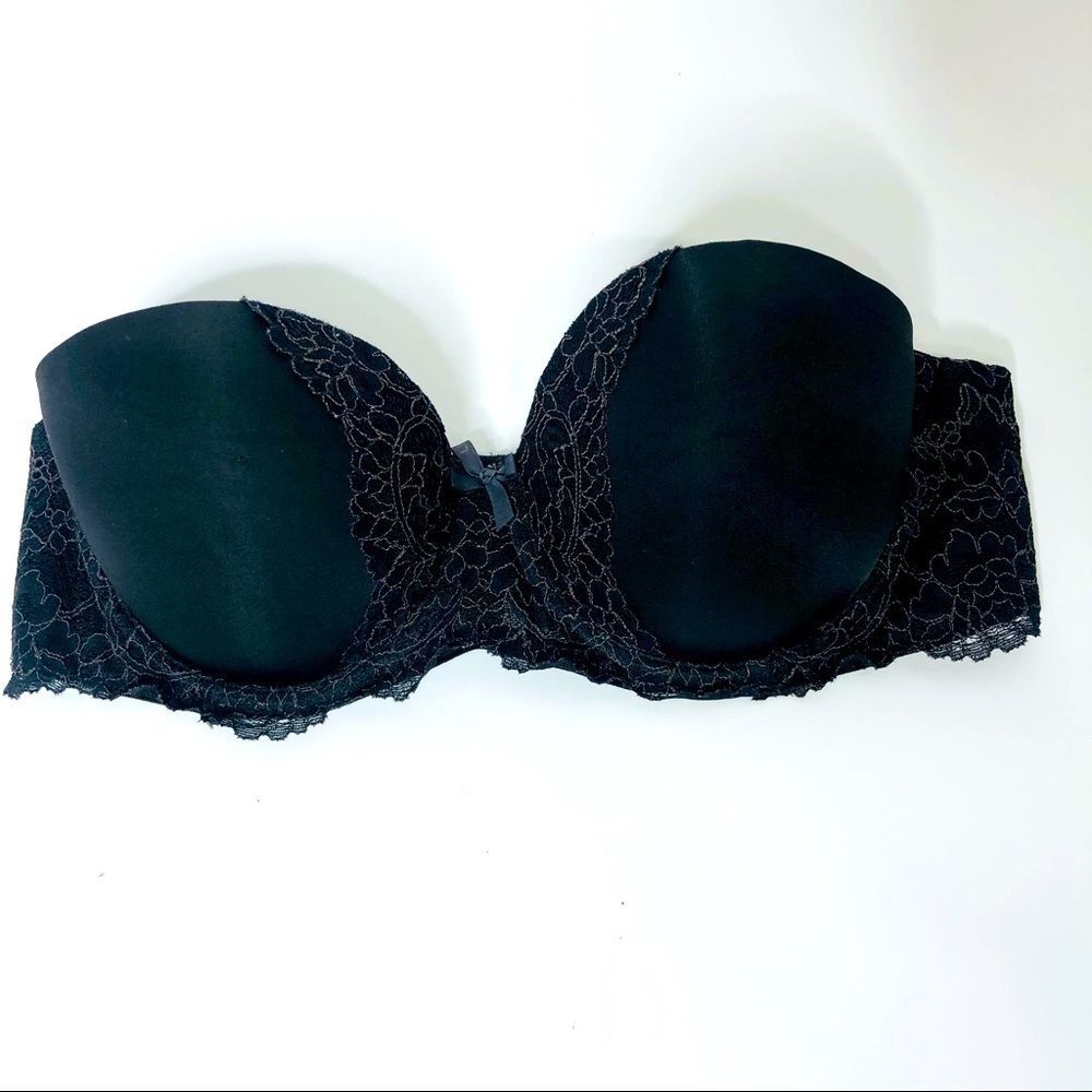 Victoria’s Secret Dream Angels Black Strapless Bra